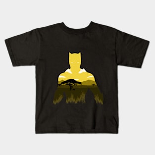 Golden Jungle King Kids T-Shirt